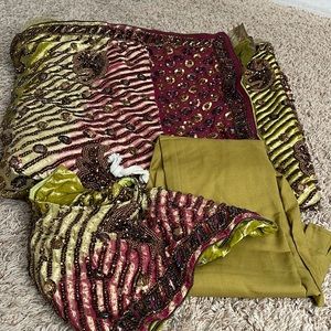 Brand new Sari, Blouse and Petticoat.